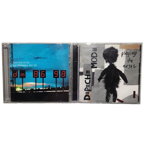 Depeche Mode The Singles 86-98 And Playing The Angel Tested CD Lot Pre-owned - Picture 1 of 6